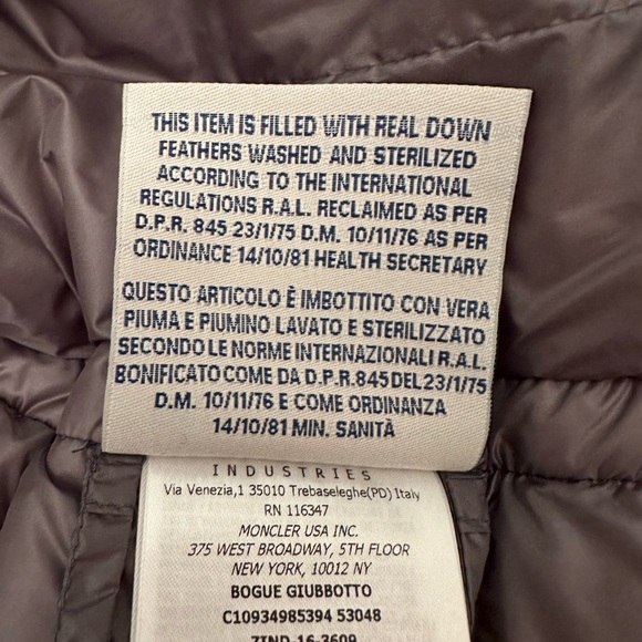 Moncler Bogue coat Size 2 AUTHENTIC! - Picture 8 of 12